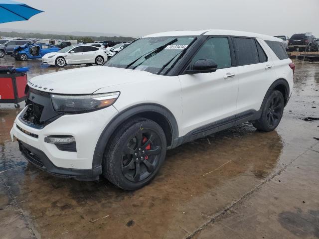 FORD EXPLORER S 2021 white  gas 1FM5K8GC9MGA30802 photo #1