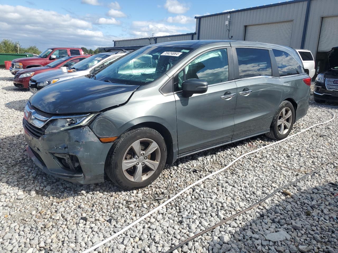 Lot #2991554161 2018 HONDA ODYSSEY EX