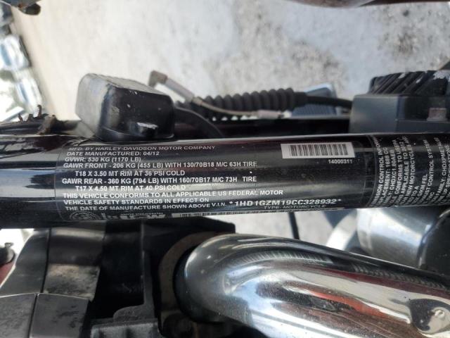 2012 HARLEY-DAVIDSON FLD SWITCH 1HD1GZM19CC328932