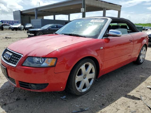 2005 AUDI S4 QUATTRO WUARL48H75K901462  70019934