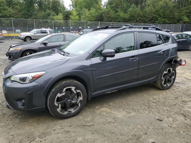 SUBARU CROSSTREK 2022 charcoal  gas JF2GTHMC7NH252752 photo #1