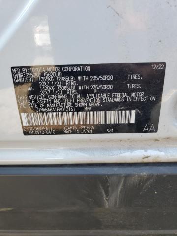 2023 SUBARU SOLTERRA P JTMABABA1PA013161