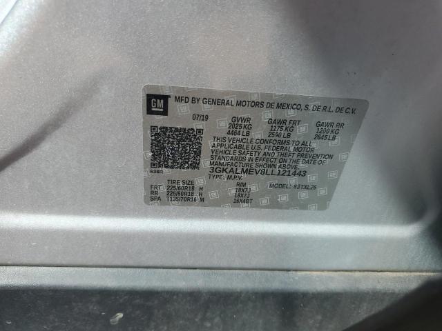 2020 GMC TERRAIN SL - 3GKALMEV8LL121443
