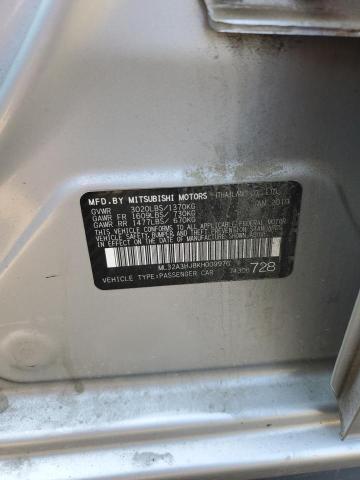 2019 MITSUBISHI MIRAGE ES - ML32A3HJ8KH009976