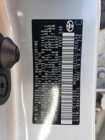 2020 TOYOTA COROLLA LE - 5YFEPRAE6LP049472