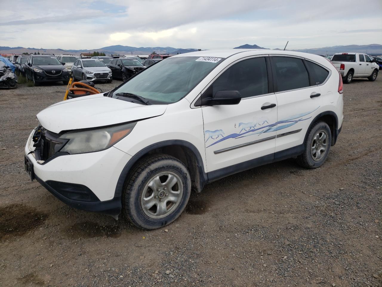 Lot #2970176302 2012 HONDA CR-V LX