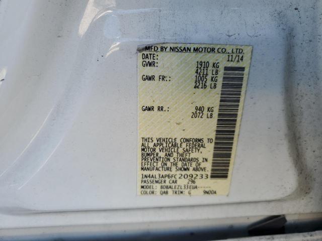 2015 NISSAN ALTIMA 2.5 - 1N4AL3AP6FC209233