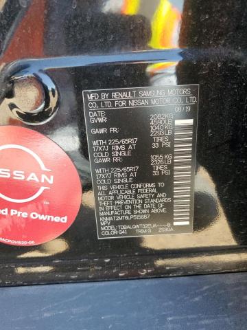 2020 NISSAN ROGUE S - KNMAT2MT6LP515687
