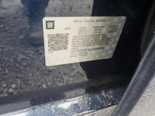 2020 CHEVROLET MALIBU LT - 1G1ZD5STXLF072933