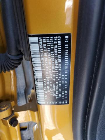 2018 VOLKSWAGEN BEETLE DUN 3VWSD7AT6JM703211