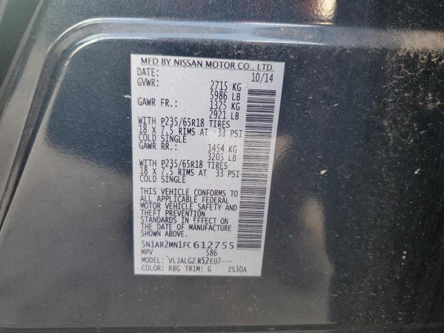 2015 NISSAN PATHFINDER - 5N1AR2MN1FC612755