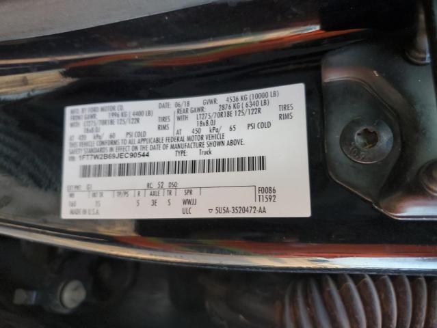 2018 FORD F250 SUPER - 1FT7W2B69JEC90544