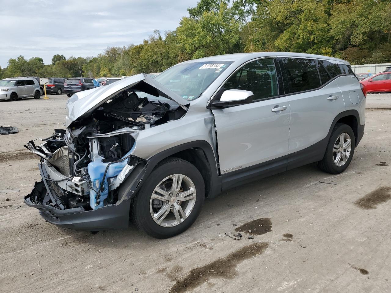 Lot #2976936687 2020 GMC TERRAIN SL