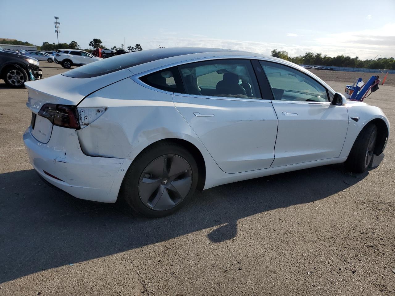 Lot #2969090369 2020 TESLA MODEL 3