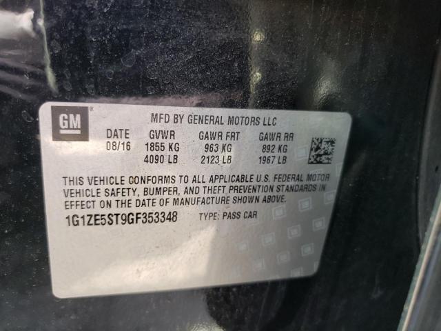 2016 CHEVROLET MALIBU LT - 1G1ZE5ST9GF353348