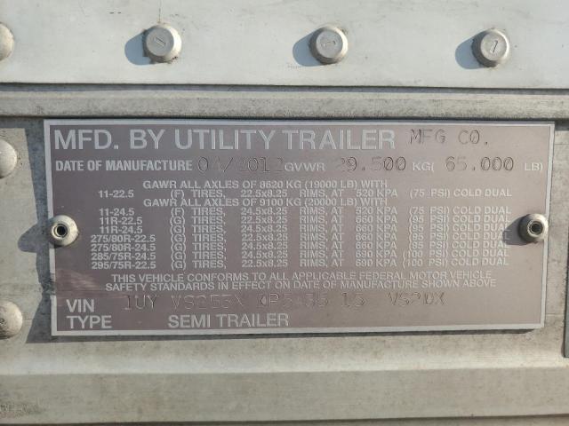 2013 UTILITY 53 FT DRY #3140994730