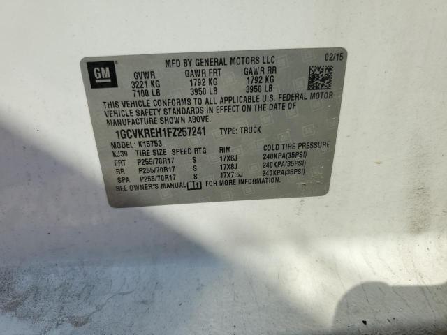 2015 CHEVROLET SILVERADO - 1GCVKREH1FZ257241