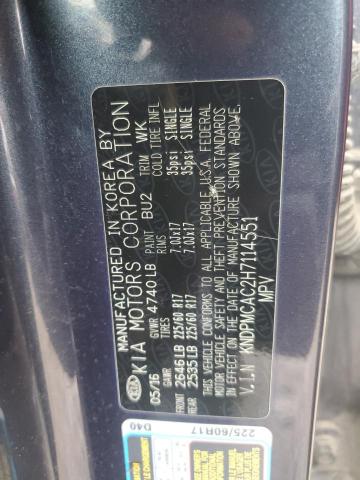 2017 KIA SPORTAGE L - KNDPMCAC2H7114551