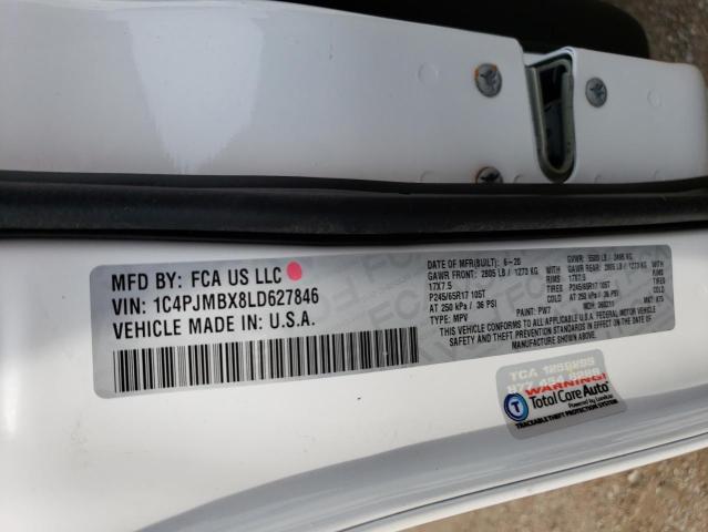 2020 JEEP CHEROKEE T - 1C4PJMBX8LD627846