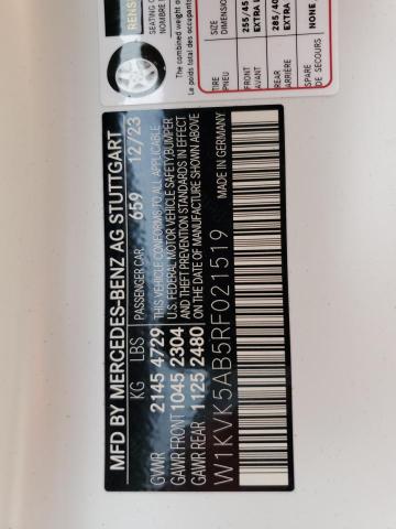 2024 MERCEDES-BENZ SL 43 AMG W1KVK5AB5RF021519