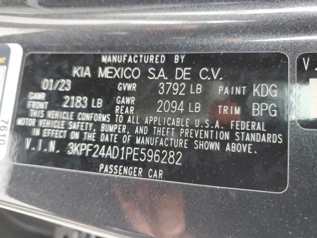 VIN 3KPF24AD1PE596282 2023 KIA Forte, LX no.12