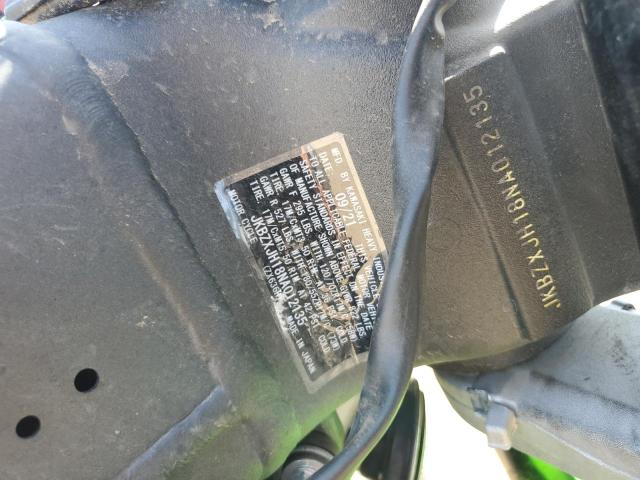 2022 KAWASAKI ZX636 K - JKBZXJH18NA012135