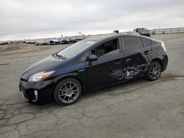 TOYOTA PRIUS 2015 black  hybrid engine JTDKN3DU7F1890833 photo #1