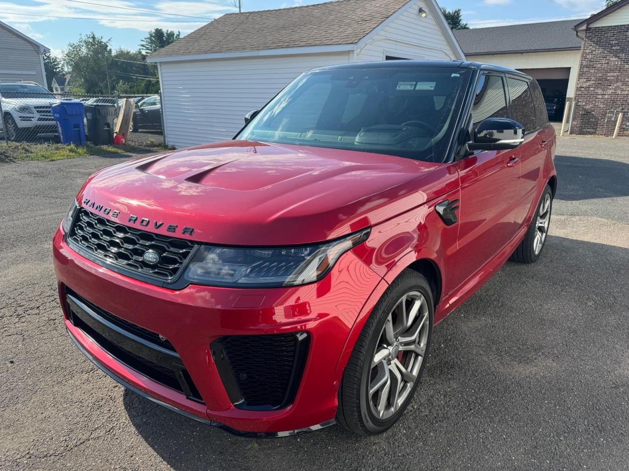 LAND ROVER RANGE ROVE 2019 red  gas SALWZ2SE0KA850057 photo #1