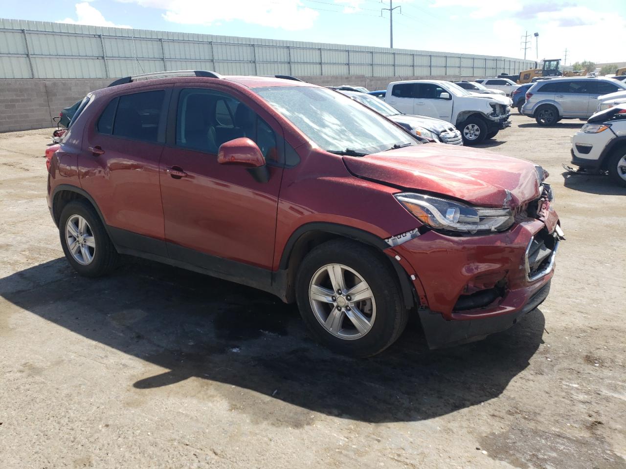 Lot #2874409007 2021 CHEVROLET TRAX 1LT