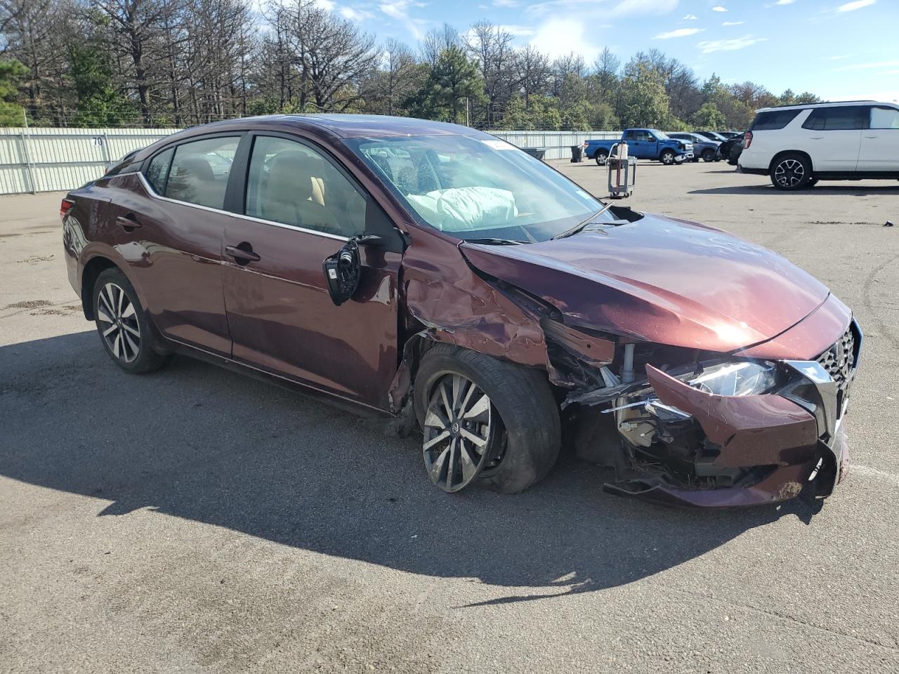 Lot #2988133009 2021 NISSAN SENTRA SV