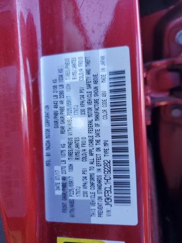 2017 MAZDA CX-5 TOURI - JM3KFBCL1H0192282