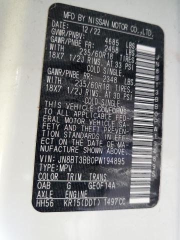 2023 NISSAN ROGUE SV - JN8BT3BB0PW194895