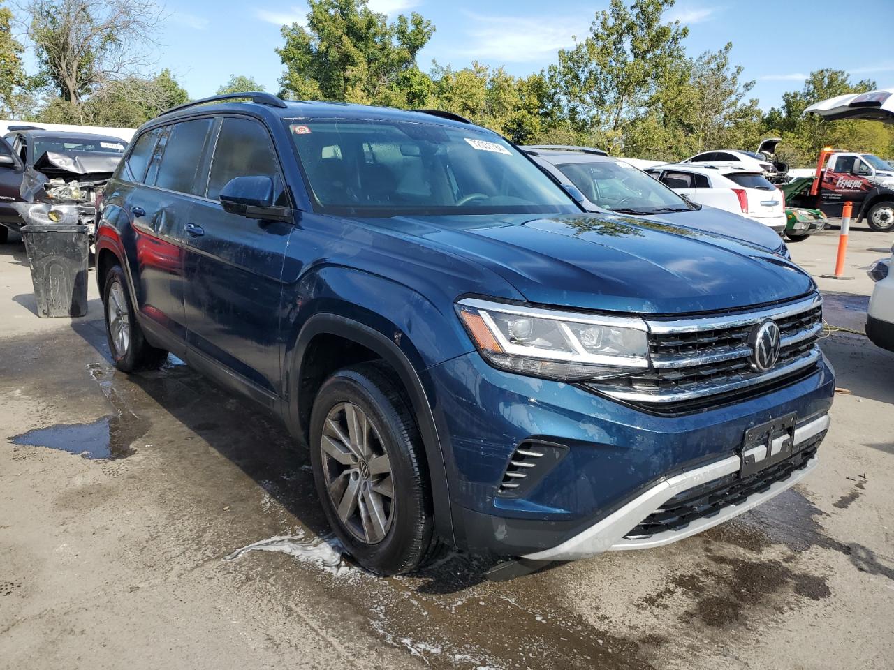 Lot #2921679504 2021 VOLKSWAGEN ATLAS S