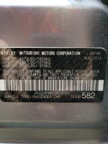 2015 MITSUBISHI LANCER GT - JA32U8FW5FU003161