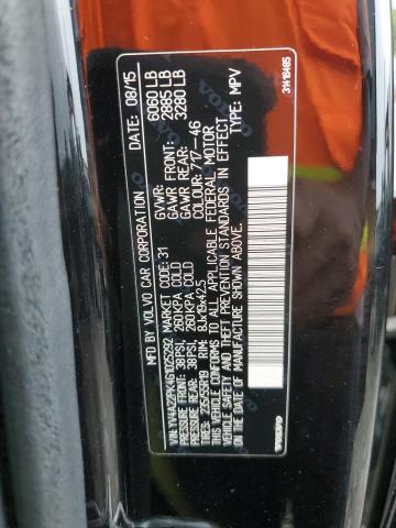 VIN YV4A22PK4G1025292 2016 Volvo XC90, T6 no.13