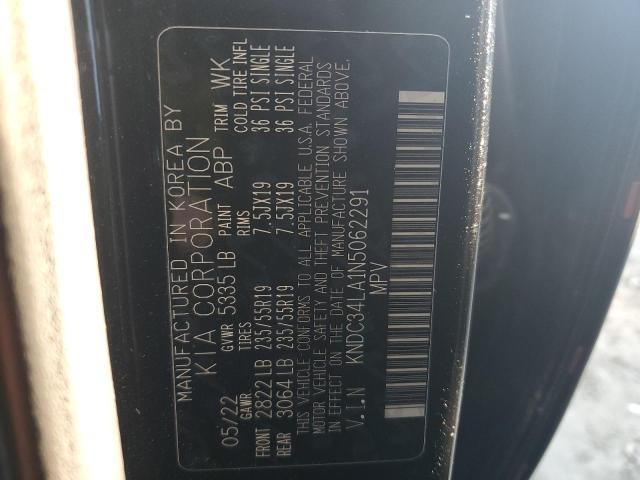 VIN KNDC34LA1N5062291 2022 KIA EV6 LIGHT no.12