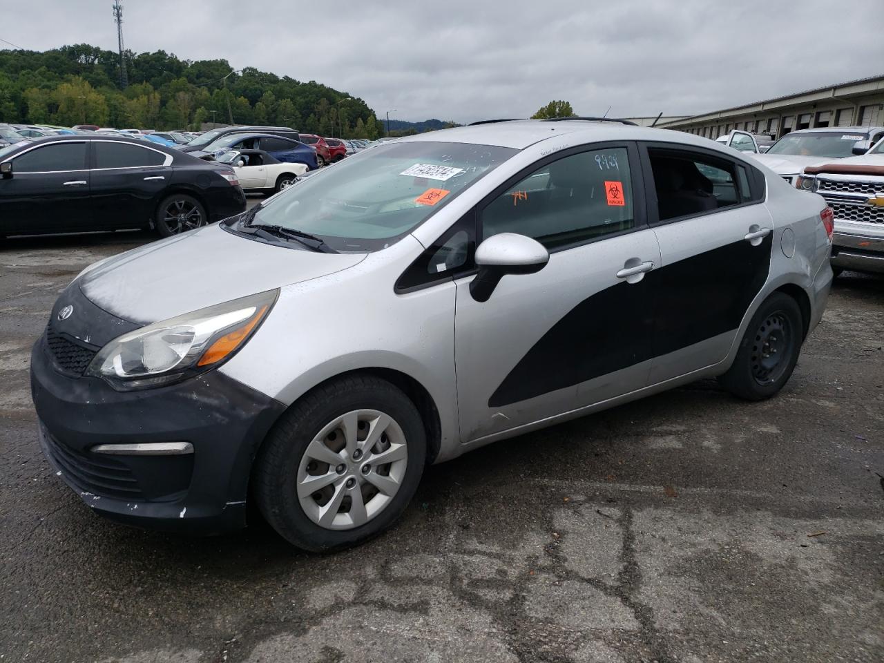 Lot #2909786335 2016 KIA RIO LX