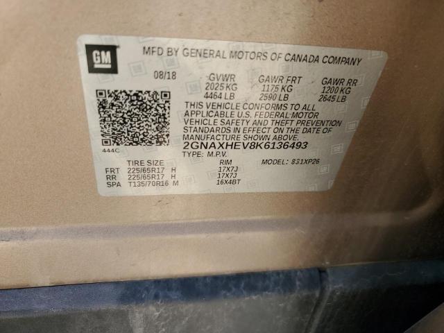 2019 CHEVROLET EQUINOX LS - 2GNAXHEV8K6136493