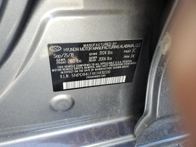 2019 HYUNDAI ELANTRA SE - 5NPD84LF4KH410310