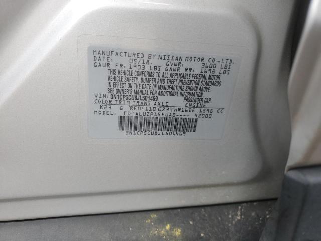 2018 NISSAN KICKS S - 3N1CP5CU8JL501469