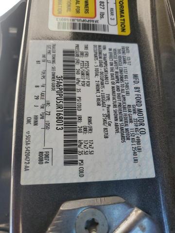 VIN 3FA6P0PU5JR168013 2018 Ford Fusion, Se Phev no.12