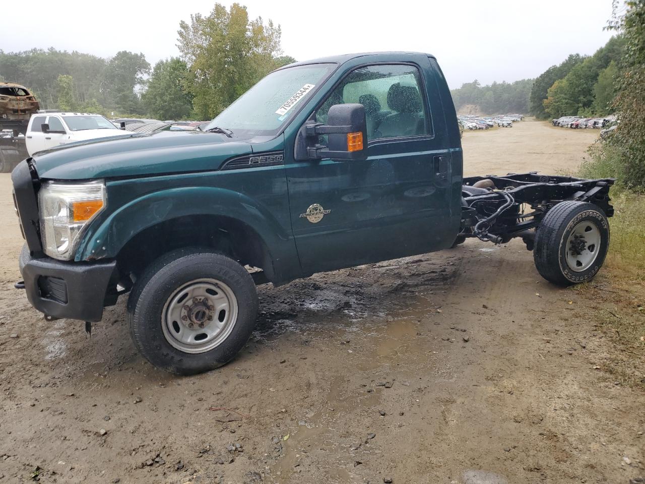 Lot #2821220976 2011 FORD F-350 SUPE