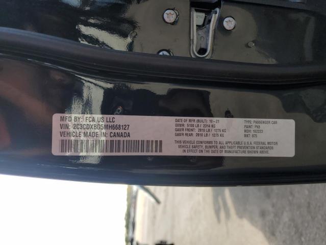 2021 DODGE CHARGER SX - 2C3CDXBG5MH668127