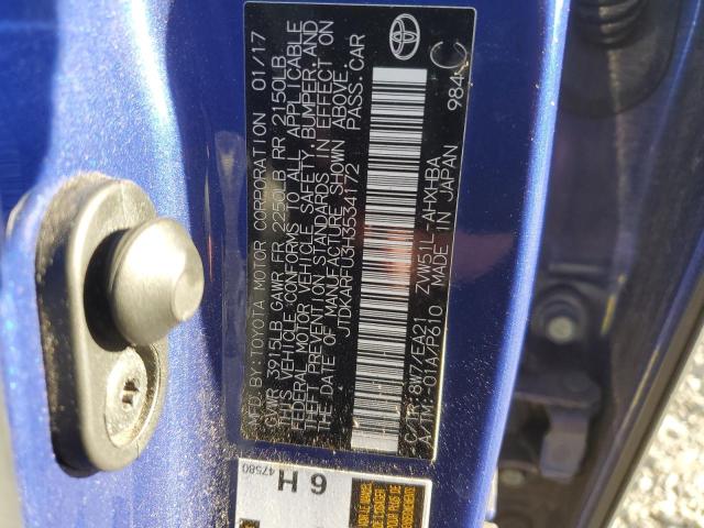 2017 TOYOTA PRIUS - JTDKARFU3H3534172