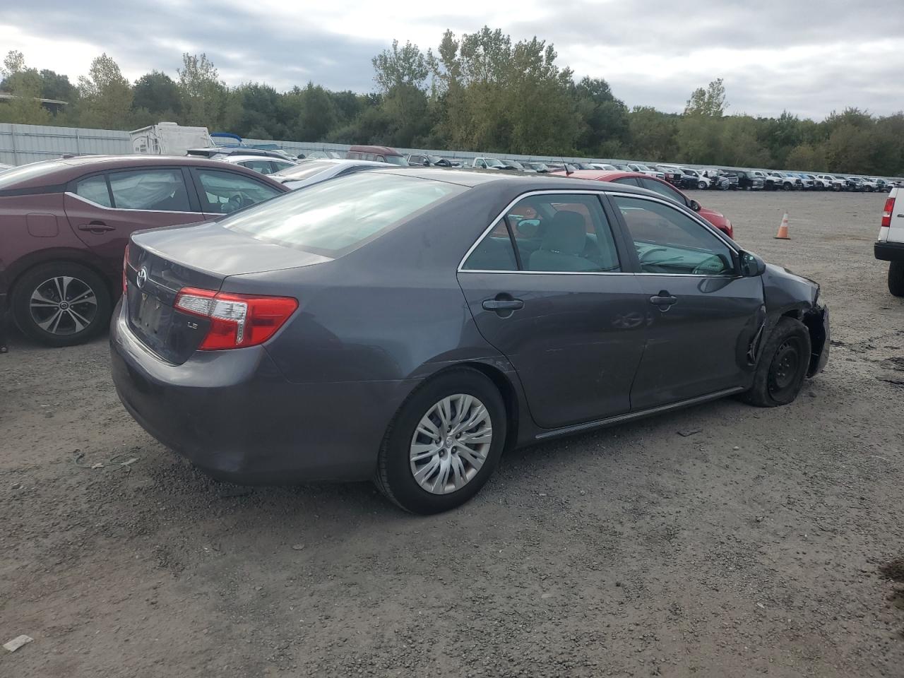 TOYOTA CAMRY L 2014 charcoal  gas 4T4BF1FK1ER365651 photo #4