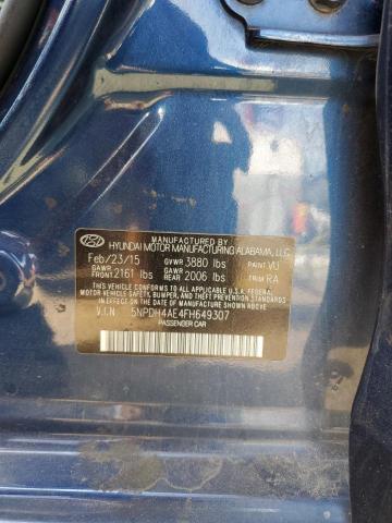 2015 HYUNDAI ELANTRA SE - 5NPDH4AE4FH649307
