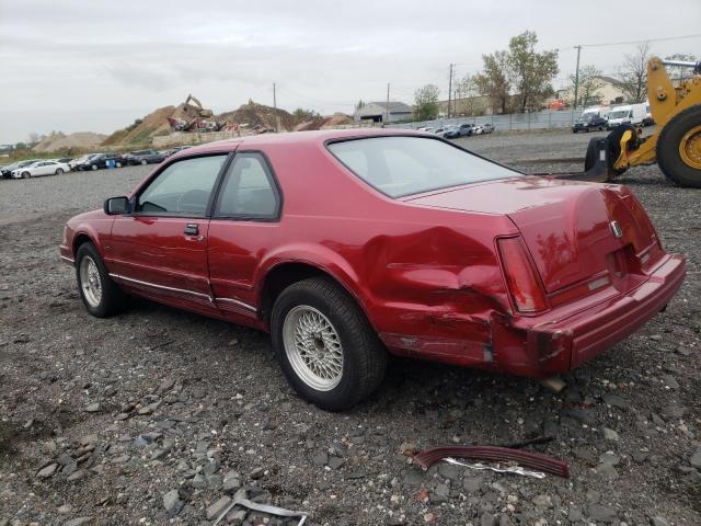 LINCOLN MARK VII L 1990 burgundy  gas 1LNCM93E8LY715218 photo #3