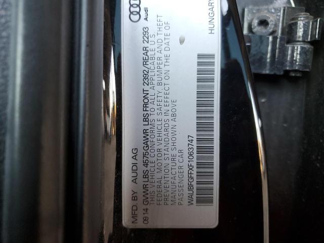 2015 AUDI A3 PREMIUM - WAUBFGFFXF1063747
