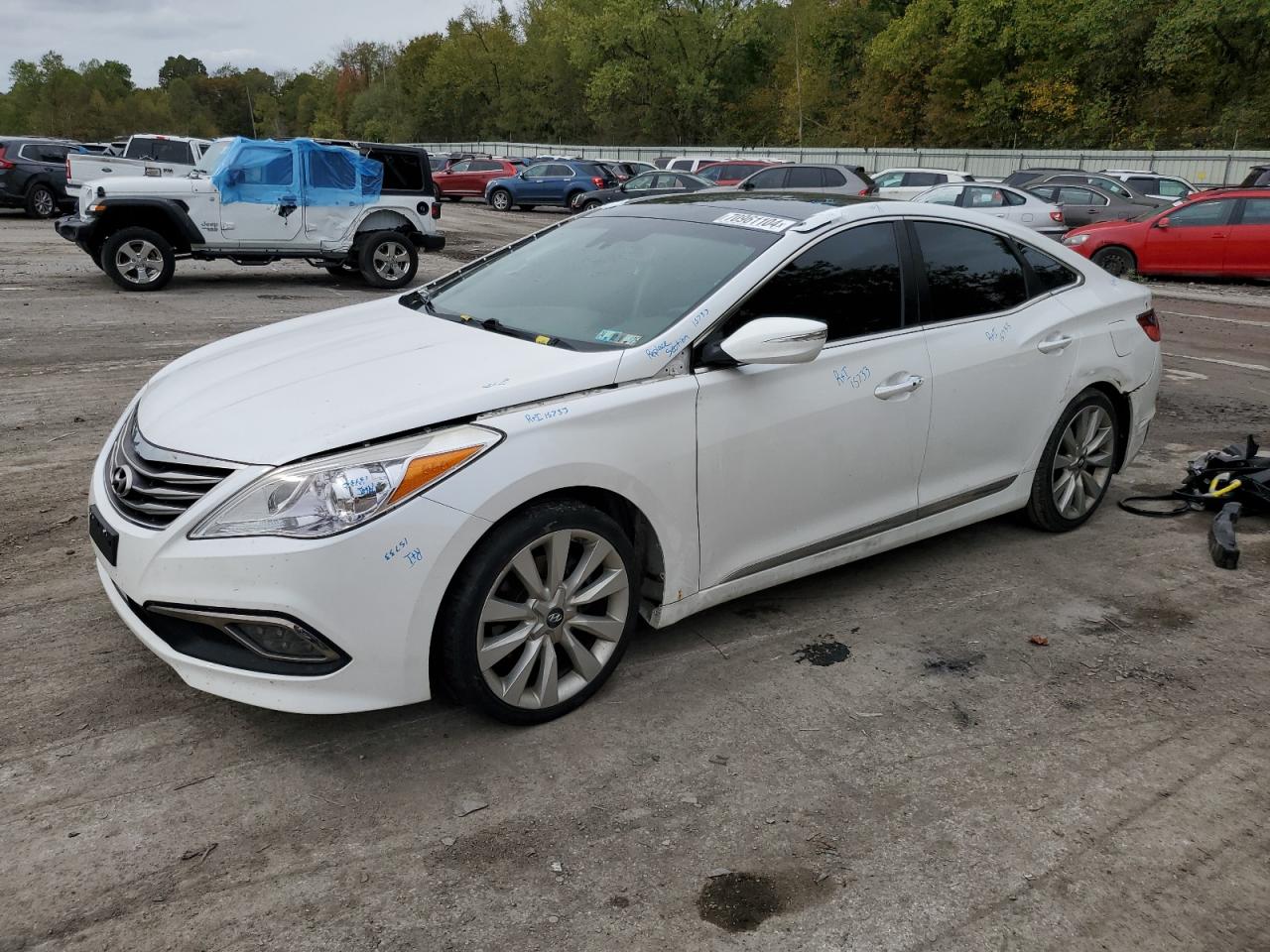 KMHFH4JG8HA579178 HYUNDAI AZERA LIMI 2017