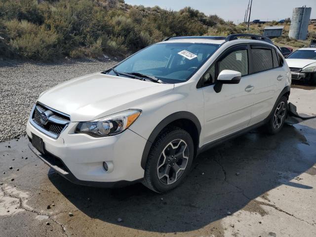 SUBARU XV CROSSTR 2015 white  gas JF2GPASC9FH292248 photo #1